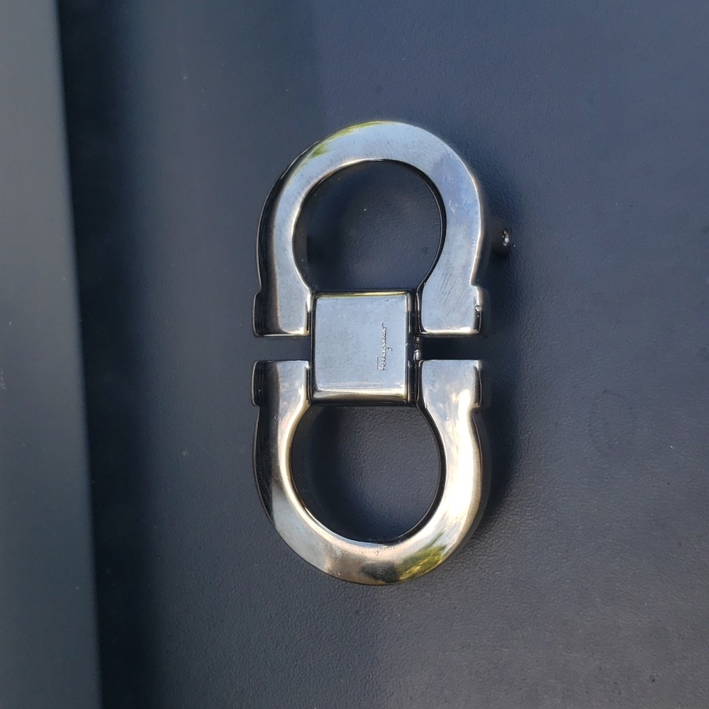 Authentic Salvatore ferragamo used buckle